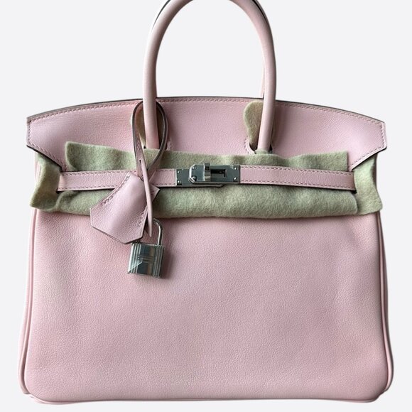 Hermes Sakura Pink Swift Birkin 25 - Picture 1 of 8